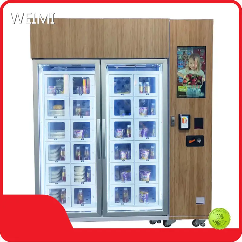 Cold Food Vending Machines for Marketplace Manufacturing 1