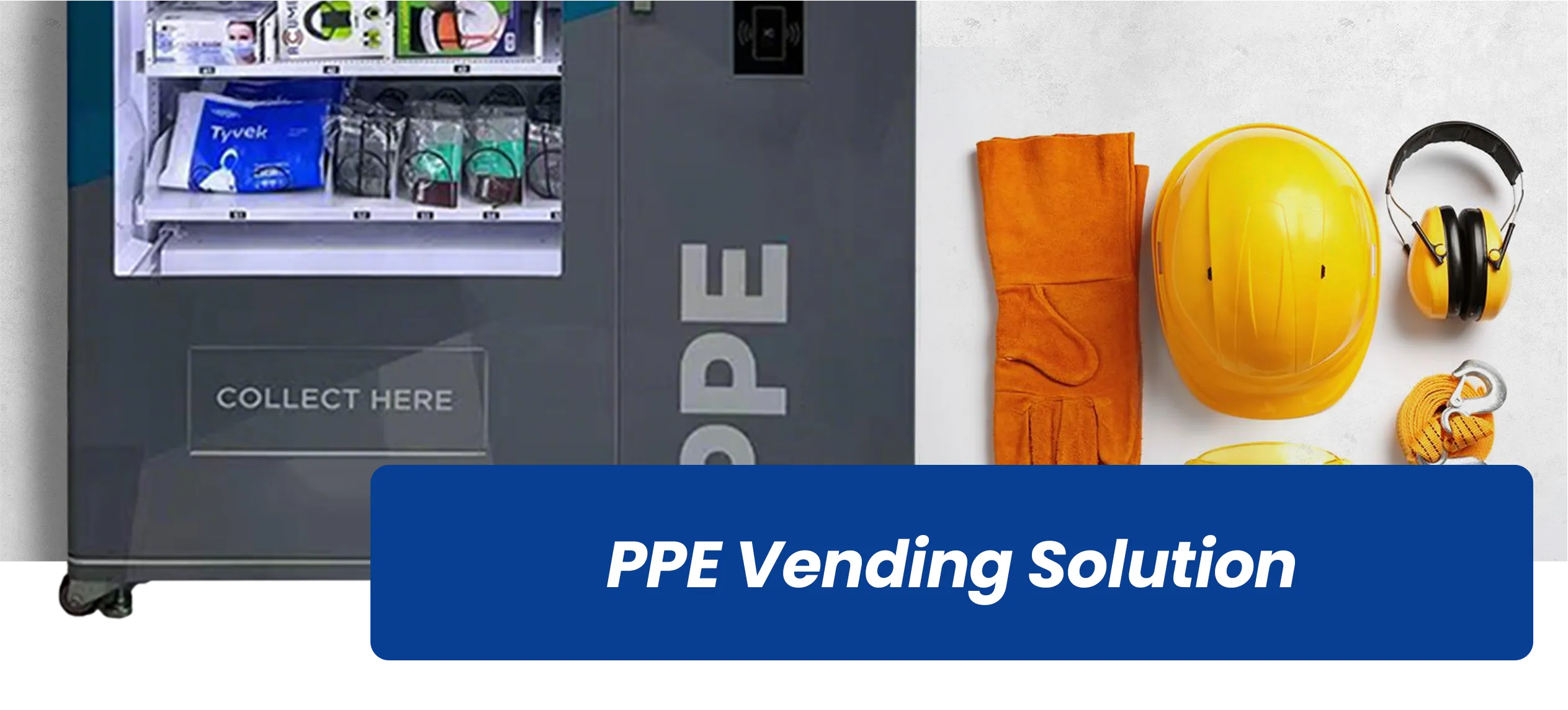 PPE vending machine distribution system