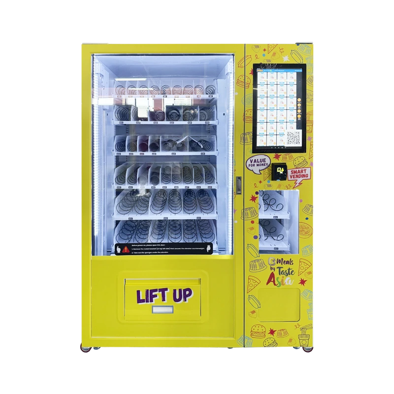 Snack Food Vending Machine testing video showing cooling performance, touchscreen operation, and multi-payment system in action.