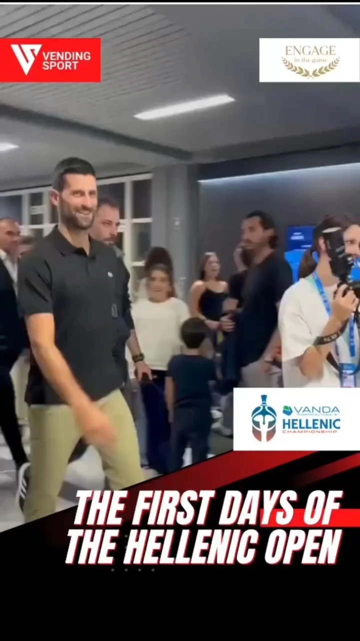 Novak Djokovic Same Model Tennis Vending Machine for tournaments and clubs, featuring unattended operation and multi-machine management for easy deployment.