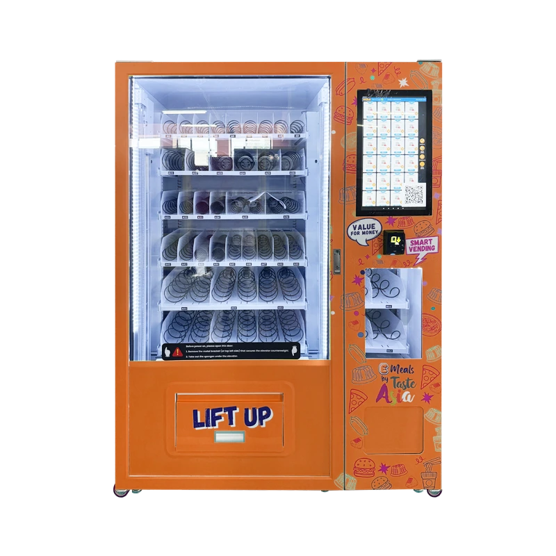 آلة بيع الأطعمة الفورية مع ضاغط تبريد موفر للطاقة وضمان مجاني لمدة 18 شهرًا 1