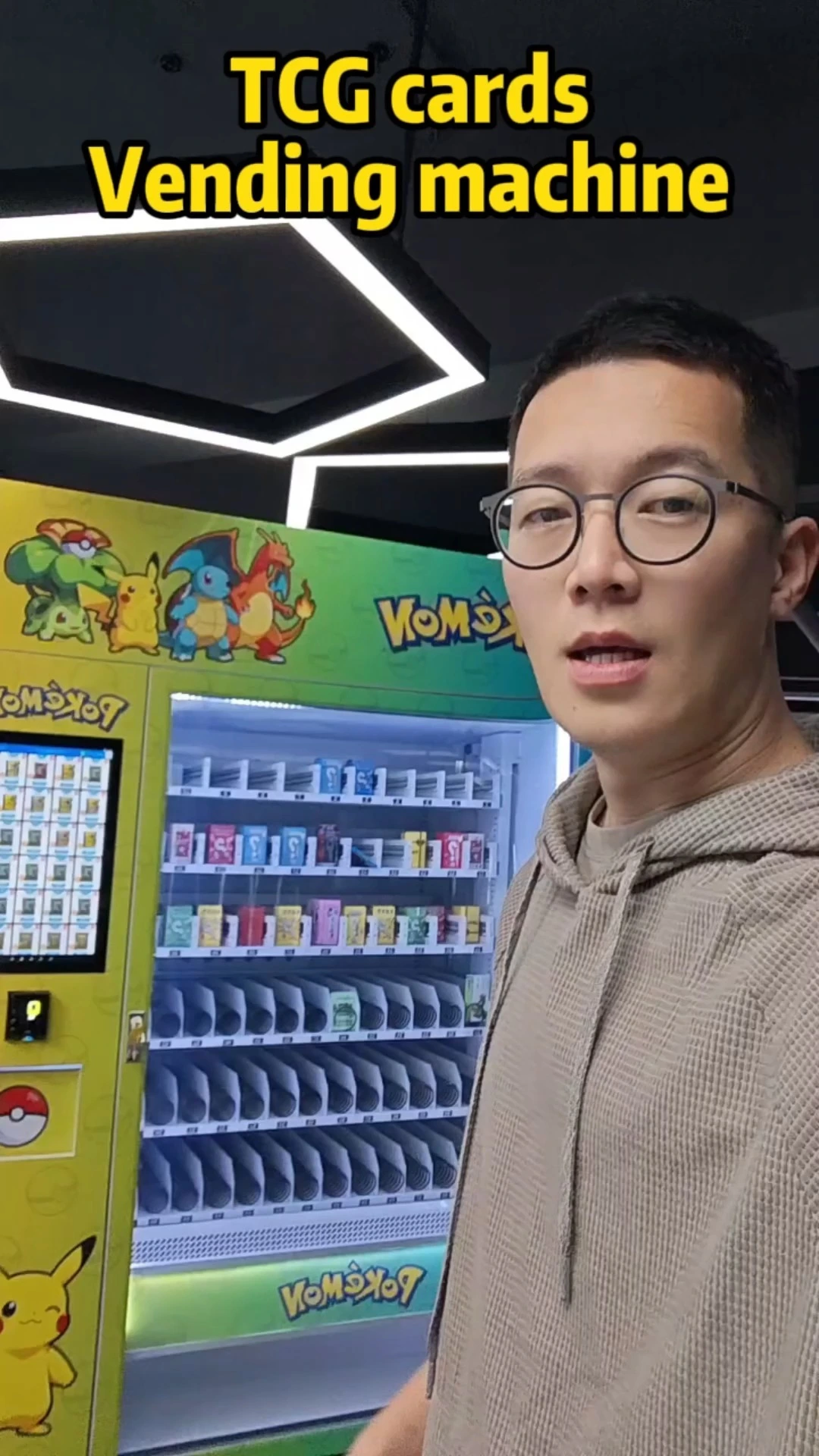 Pokémon & TCG Card Vending Machines provide seamless access to popular Pokémon card series, ensuring smooth transactions with automated lift systems and secure card delivery.