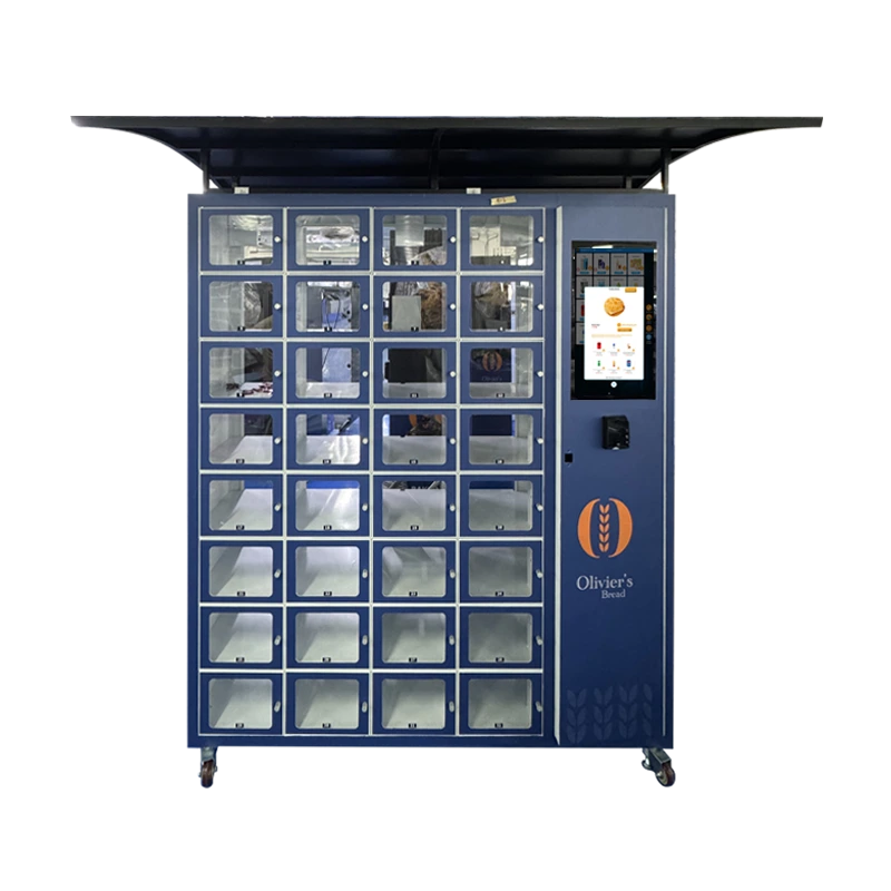 حافظ على الكرواسون الخاص بك طازجًا مع التحكم المتقدم في درجة الحرارة والرطوبة من آلة بيع WEIMI