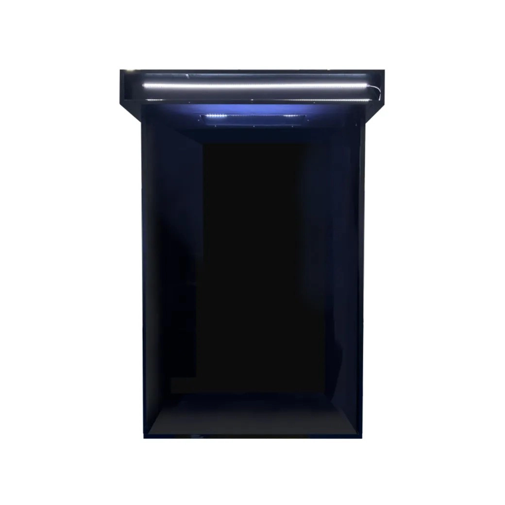 Corrosion-resistant industrial-grade vending machine outdoor protective cover with sheet metal housing for weatherproof protection