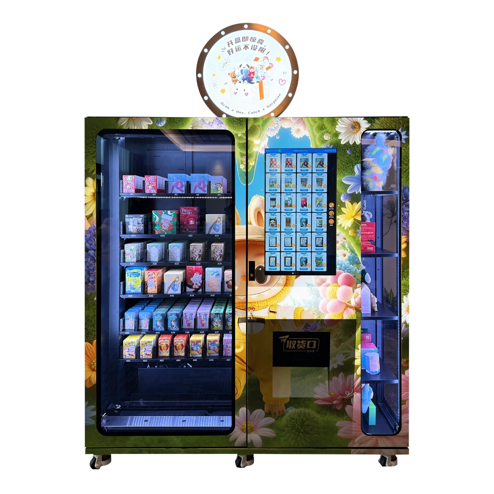 WEIMI Labubu Doll Vending Machine with Brand Lightbox & Transparent Display Case For Toy Brand Promotion 1
