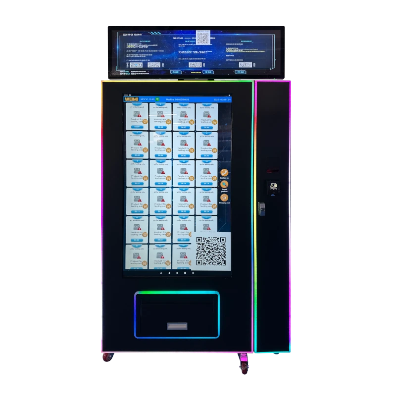 كشك بيع ذكي مضيء يعمل على مدار الساعة | صندوق إضاءة مدمج وشرائط LED متدفقة 1