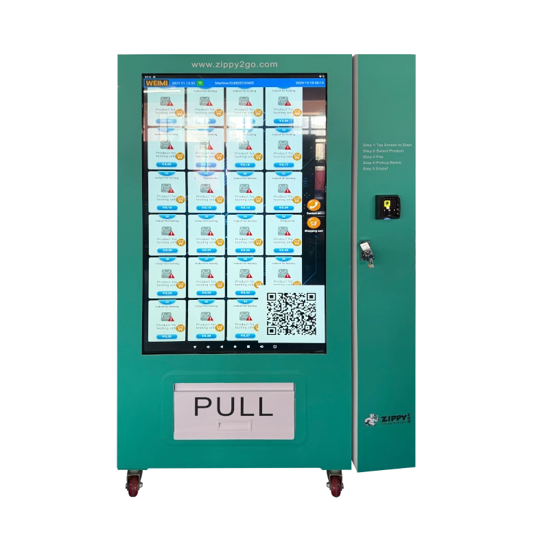 Large Touchscreen Snack & Drink Vending Machine | Smart Digital Retail Kiosk 1