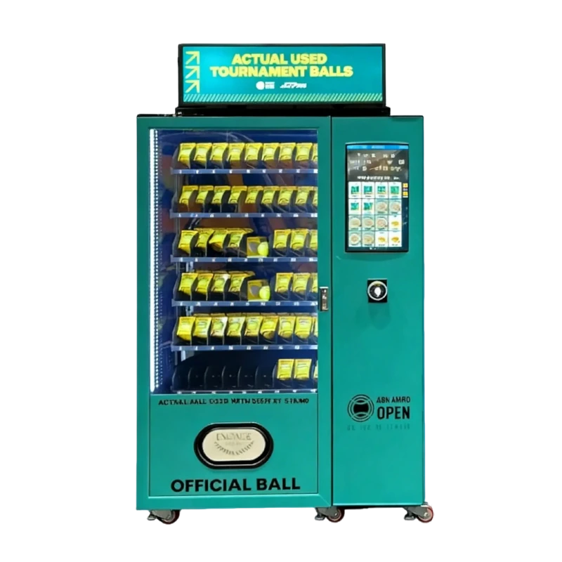 On-Court Tennis Gear Vending Machine | Instant Access to Balls & Grips 1