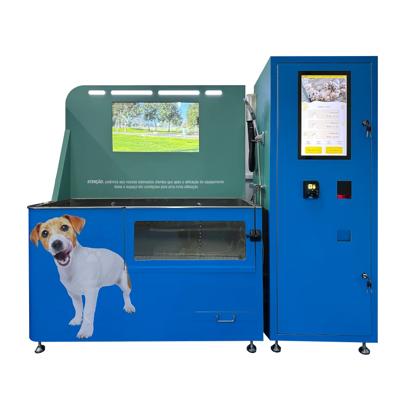 Commercial Self-Service Dog Wash Machine | 24/7 Automated Pet Grooming Kiosk 1