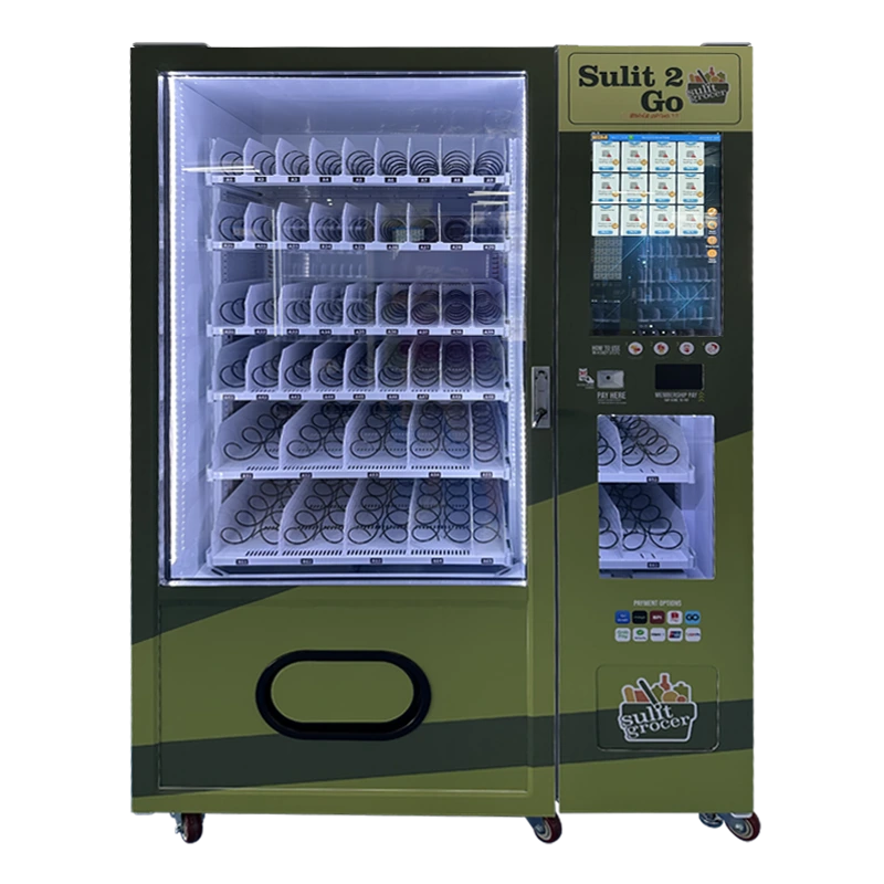 Automated Healthy Eating Station | Intelligent Fresh Salad & Fruit Dispenser 1