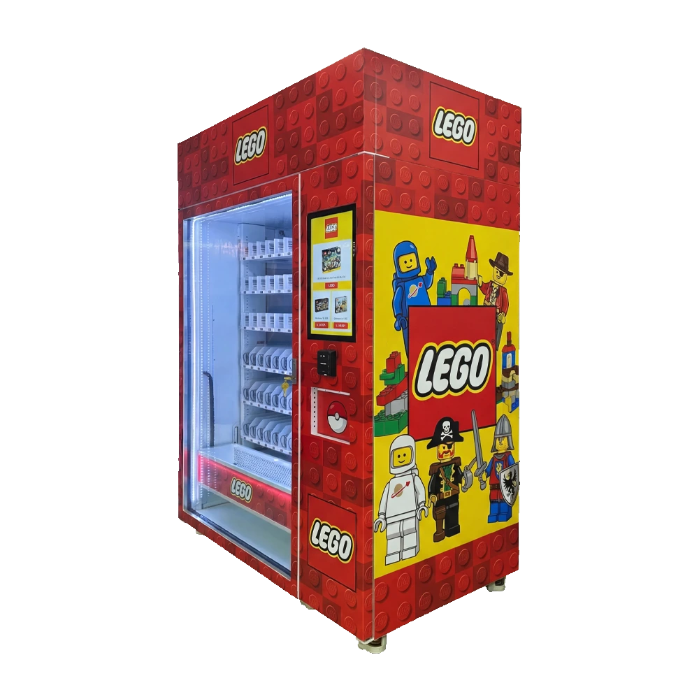 All-in-One Building Block Retail Kiosk | Automated Toy Bricks Storefront 1