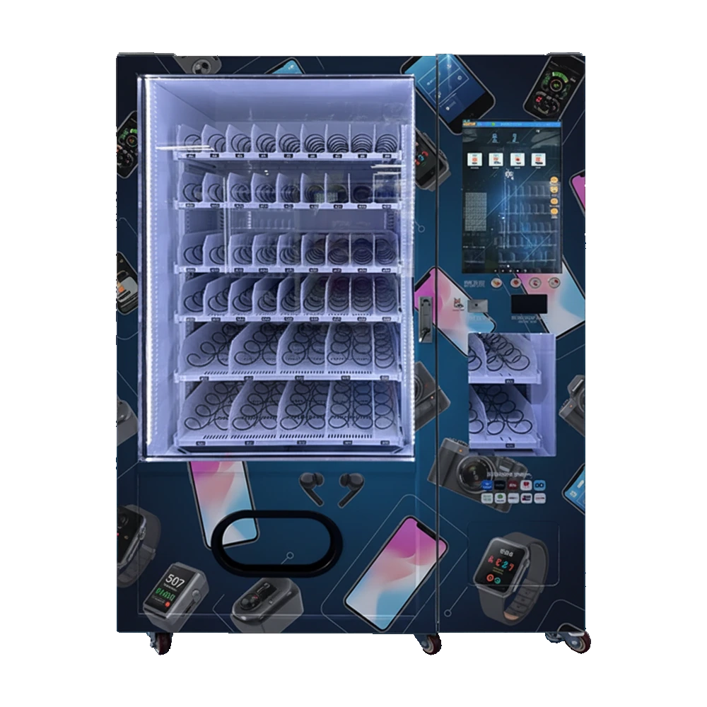 آلة بيع ملحقات الأجهزة الإلكترونية الذكية | كشك بيع بالتجزئة للأجهزة التقنية الأساسية المميزة 1