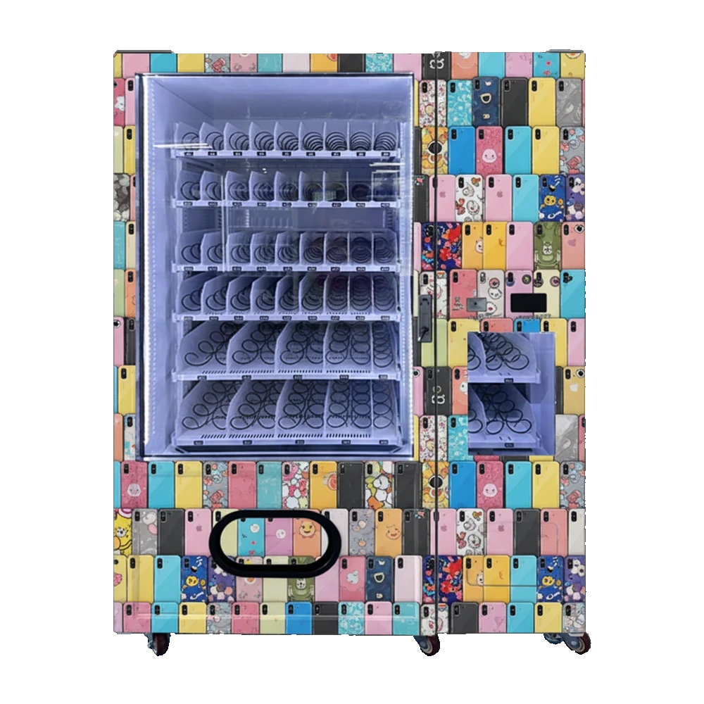 كشك عرض ملحقات الهواتف الذكية | محطة تجميل متنقلة آلية 1