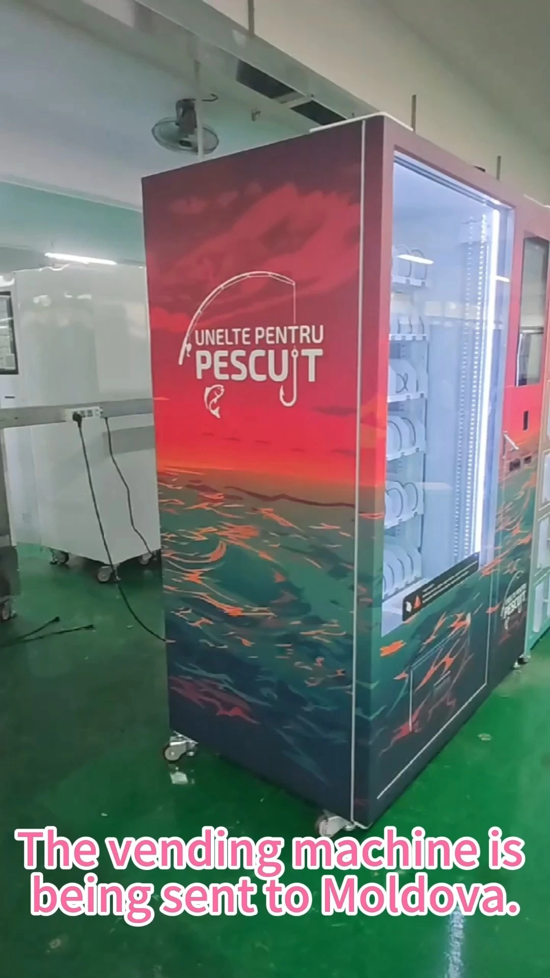 Best Combo Vending Machine for Leisure Fishing Ports & Villages | Snacks, Drinks & Fishing Tackle 1