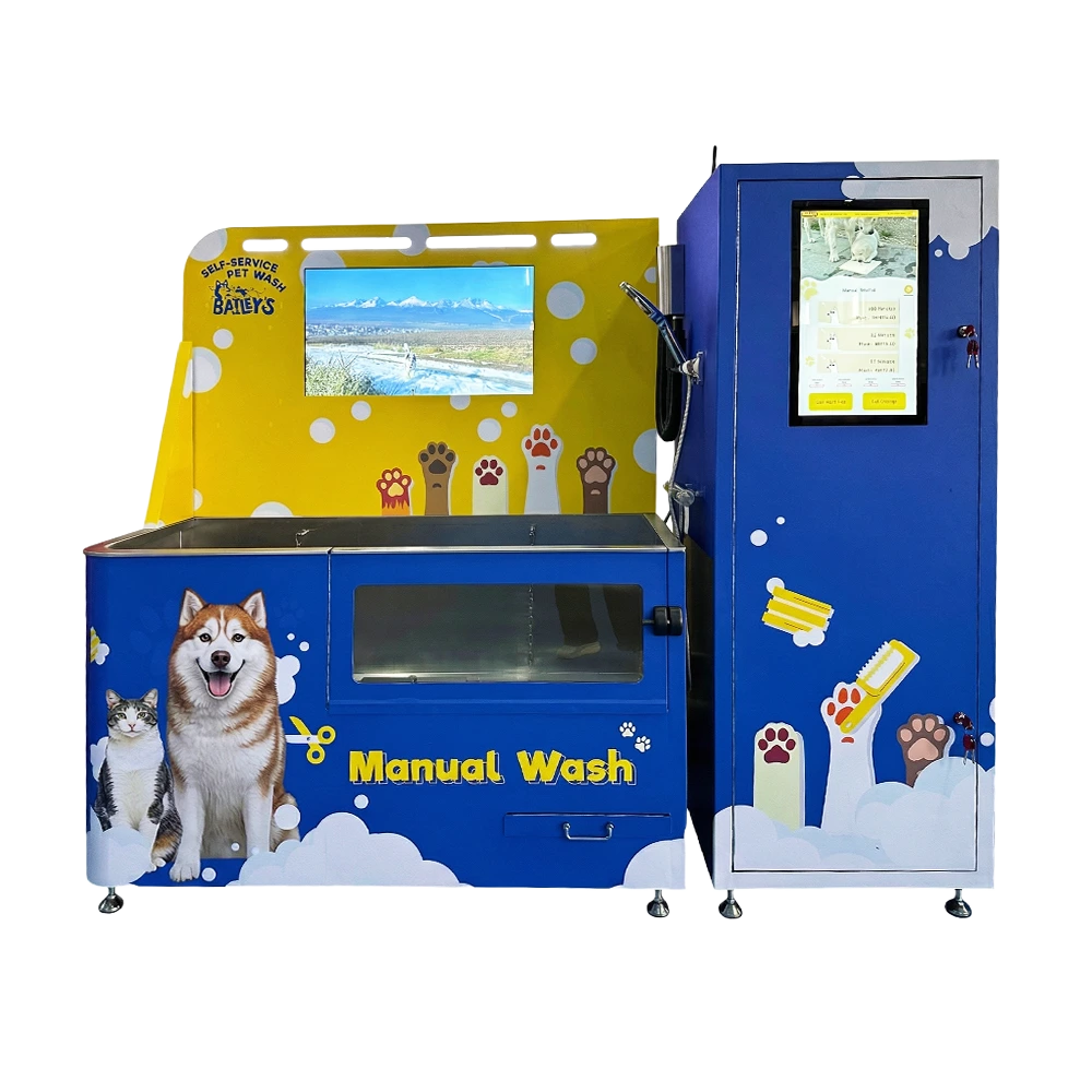 24/7 Self Service Dog Wash Vending Machine | Automatic Pet Bath Station 1
