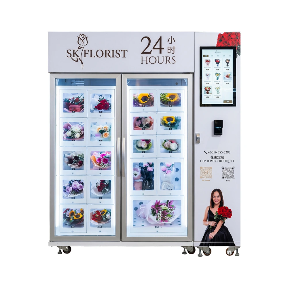 Bouquet Lockers Vending Machine | Boost Small Flower Shop Revenue with 24/7 Sales 1
