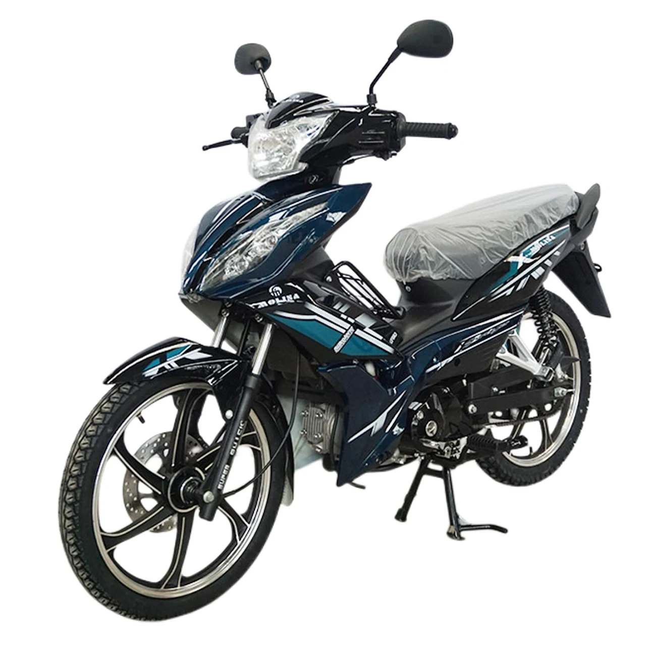 Hot Sales Cub 110 120cc Motorcycle 2023 New Design Horizontal Engine 4 Stroke 92 Gas Bike 1