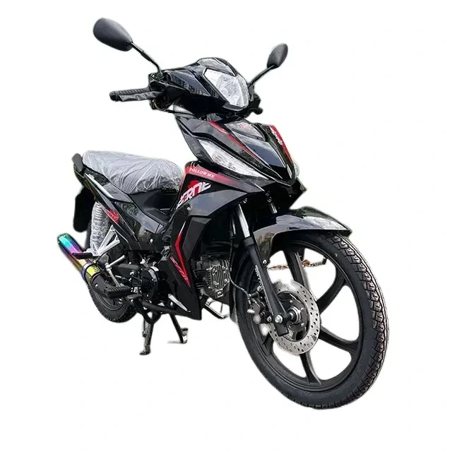 Africa Popular 110cc Cub Horizontal Engine 4 Stroke Air-cooled Bike For Youth Cub Motorcycle 1