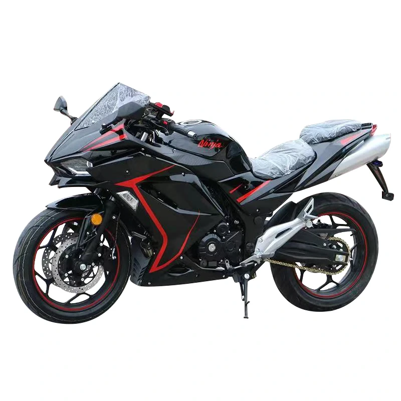 Top Selling 400cc High Power Water Cooling Double Cylinder Gasoline Racing Motorcycle 1