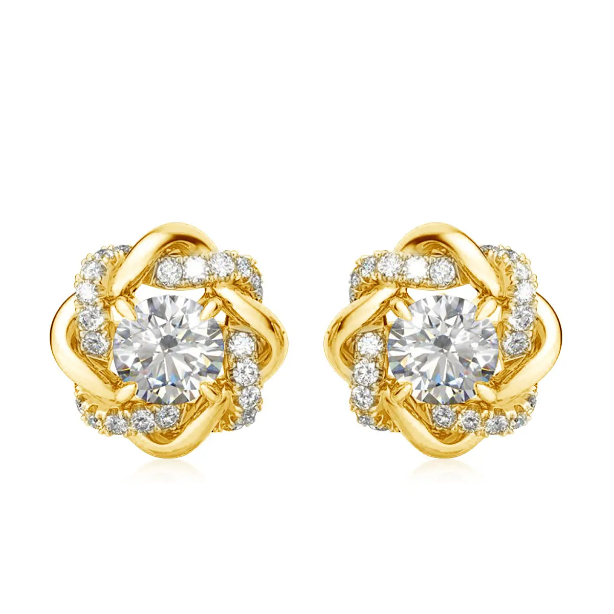 Dazzling Elegance: Moissanite Stone Earrings For Sparkling Style 1