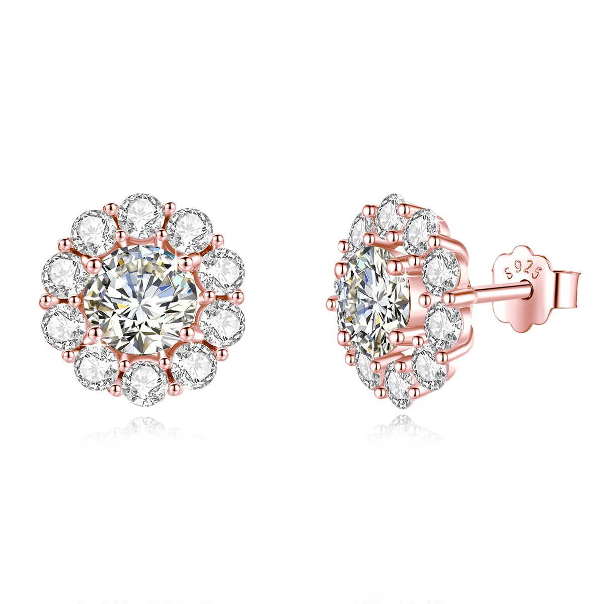 Shine Bright: The Beauty Of Moissanite Ear Studs 1