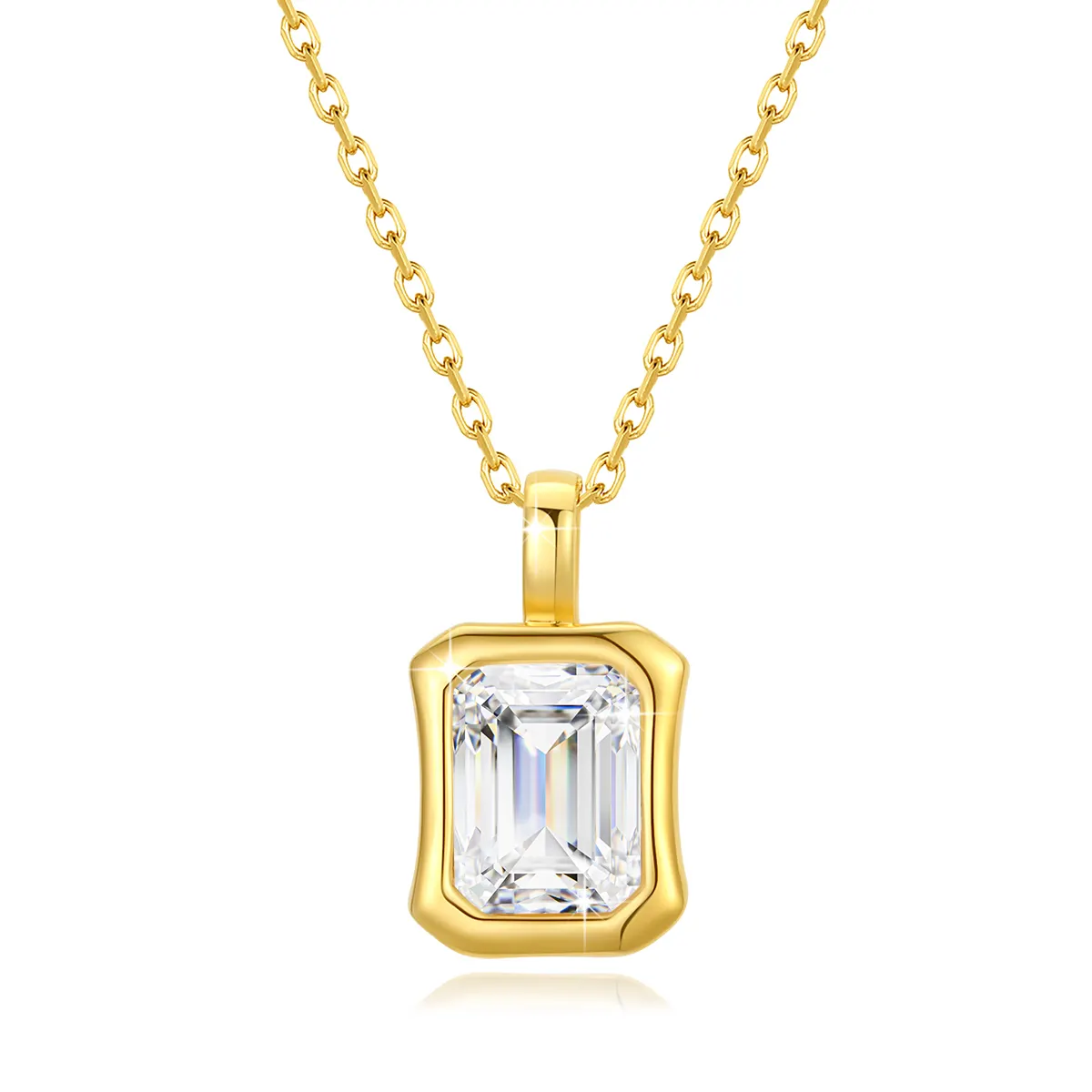 Sparkle In Style: The Ultimate Guide To Moissanite Necklaces 1