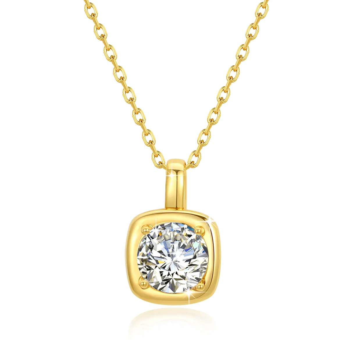 The Brilliance Of Moissanite: Stunning Necklace Designs Worth Admiring 1