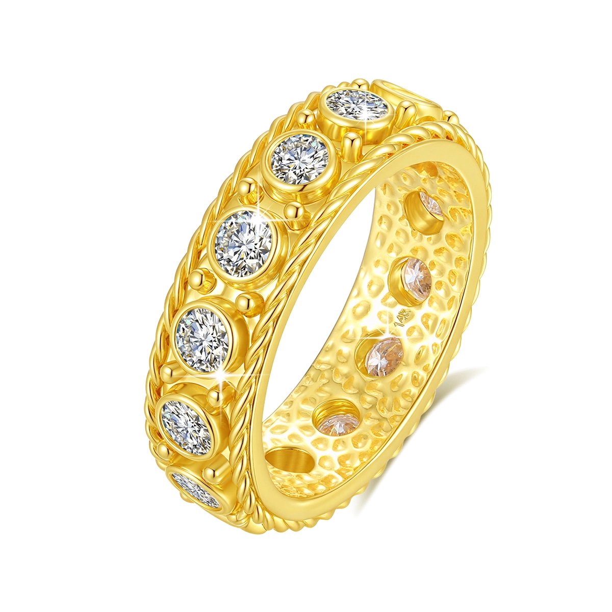 Mens Gold Jewelry 14k 5D Hard Gold Manufacturer 1