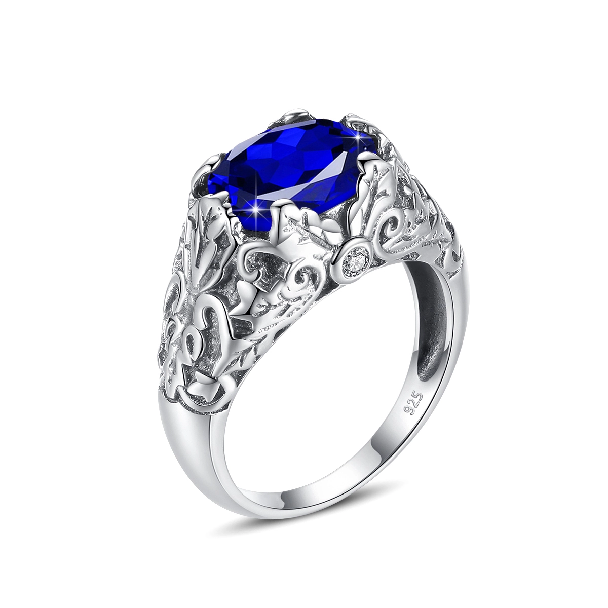 Art Deco Jewellery Rings Custom 925 Sterling Silver 1