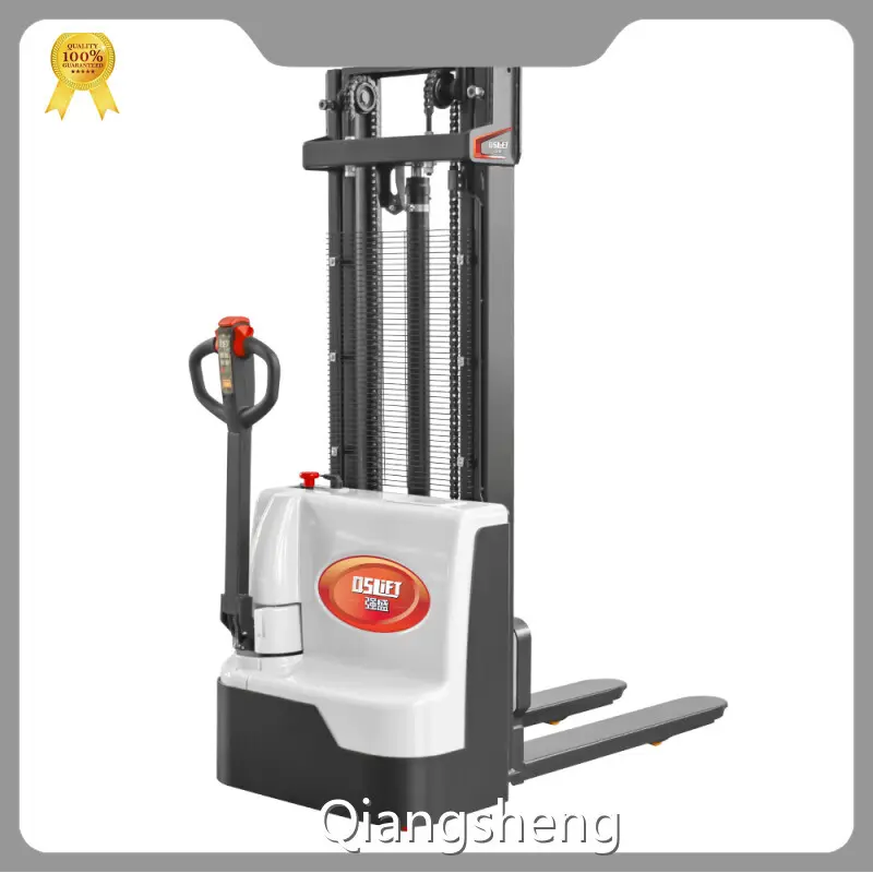High Quality Electric Pallet Stacker for Sale Manufacturer for Warehouse 1