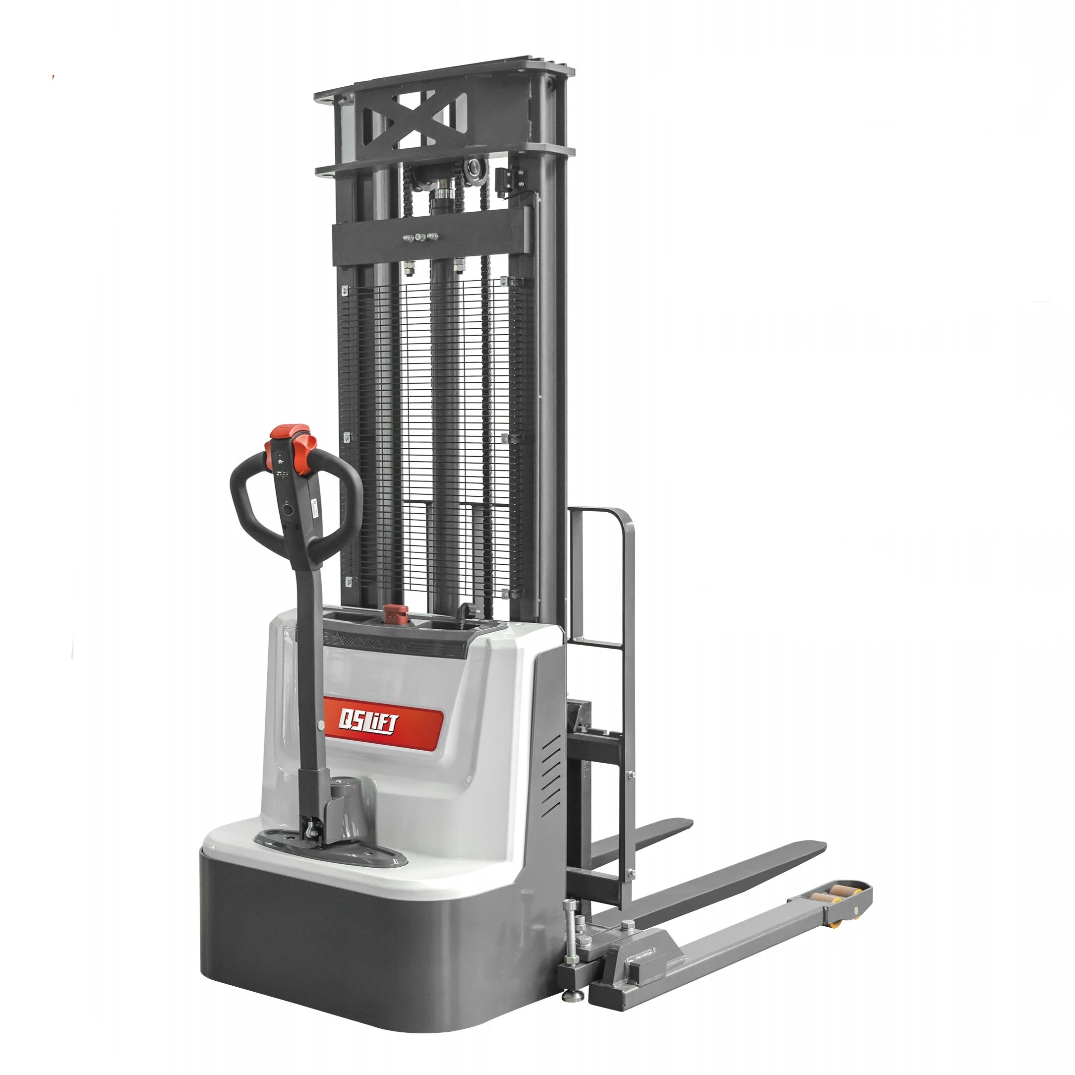 QES15MSL ELECTRIC PALLET STACKER WITH STRADDLE LEG 1