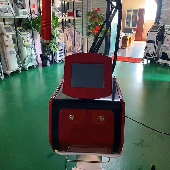 Q Switch Nd Yag Laser Tattoo Removal Carbon Peel Skin Facial Whitening Machine 1