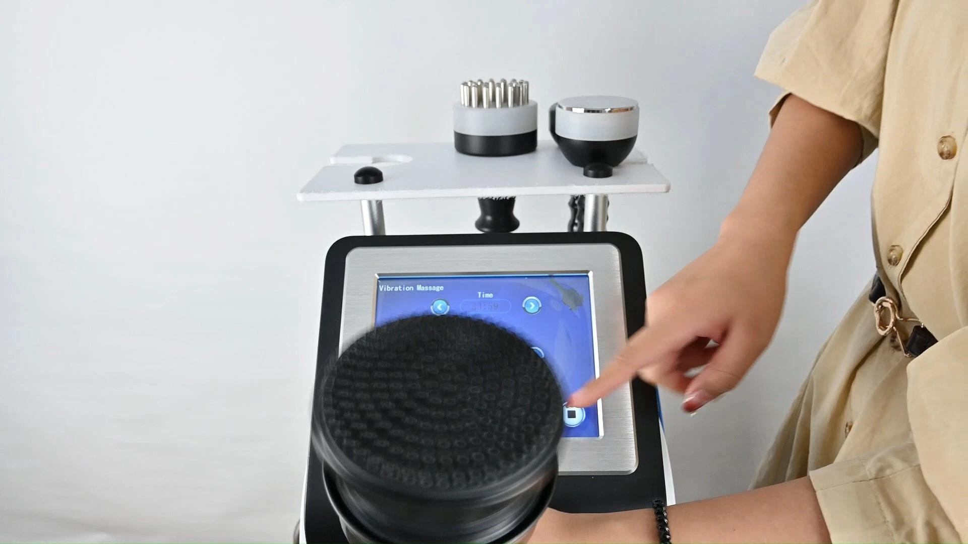 Body Shape Siêu âm Cavitation RF Hệ thống chân không Massage toàn thân Máy chống cellulite 40k Máy giảm béo toàn thân 1