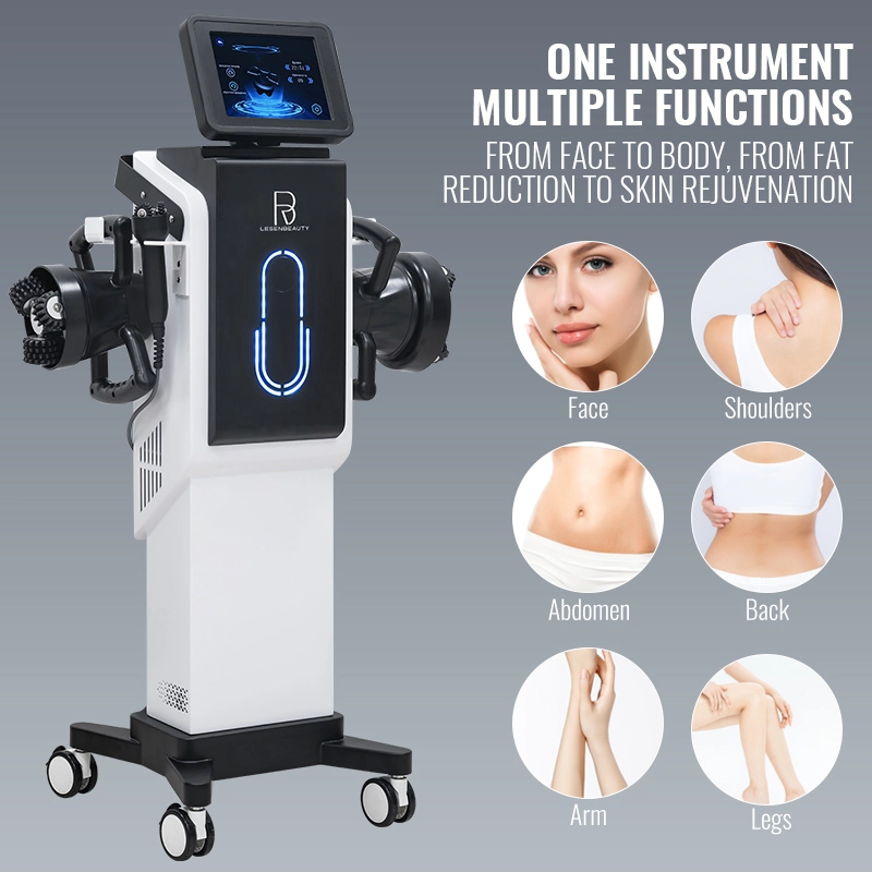 Vibra Grasbruliga Aparato Celulita Vibra Rulpremilo Masaĝo Kontraŭcelulita Masaĝilo 1