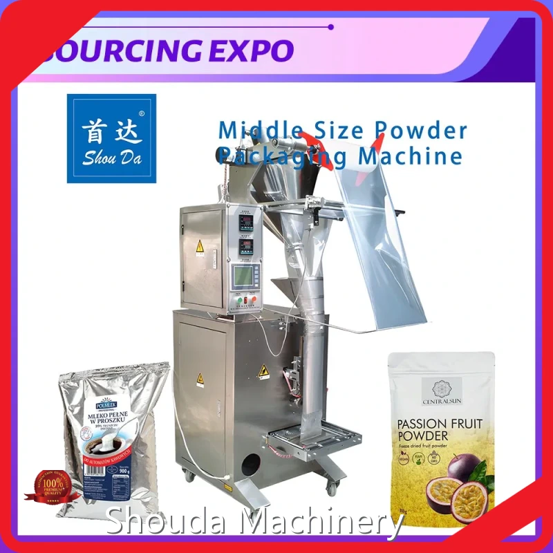 Spices Filling and Sealing Machine Wood Box - - Shouda Machinery 1