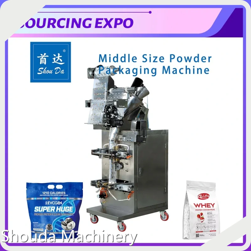Easy to Operateautomatic Pouch Packing Machine Covered with Imported Anti-static Film Powder 1