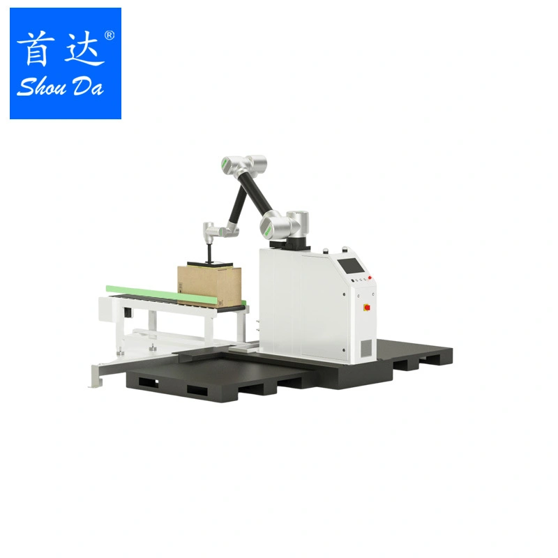 Automatic Stacking Machine Carton Box Palletizer Robot Arm Packing Machine Wrapping Film Packing Line - Packaging Machine and Rice Machine 1