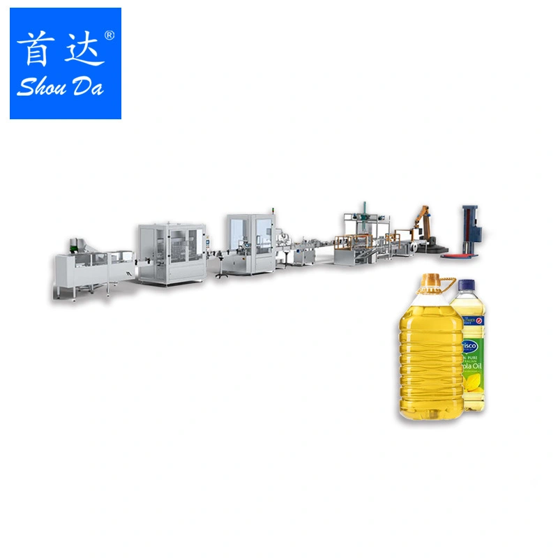 CE certified 1L to 3L palm oil filling machine, domestic liquid production line, food packaging machine 1