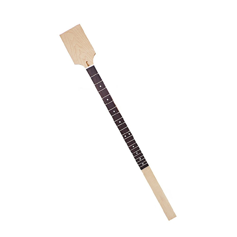 Alnicov 21 Fret Guitar Neck Maple Neck Rosewood Fretboard for 3 or 4 String Cigar Box Guitar Replacement 90 cm/35inch GS809 1