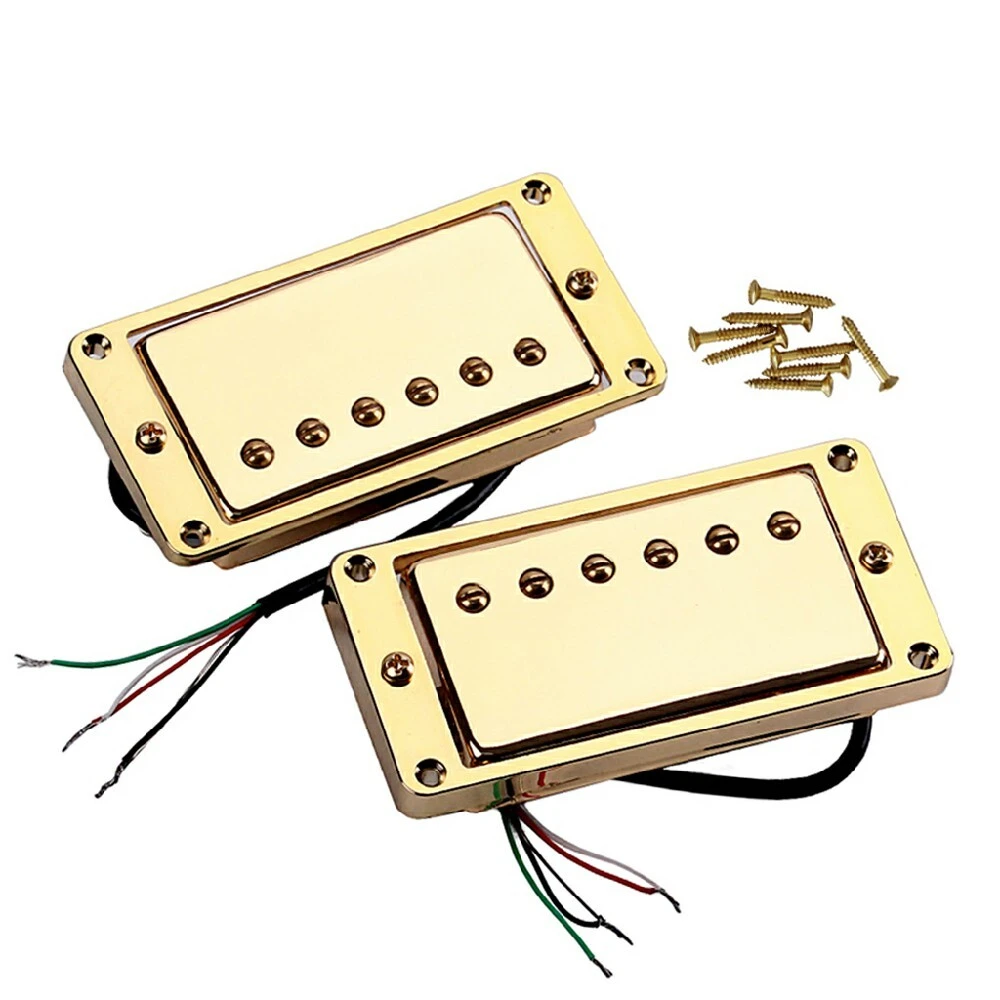 Alnicov Sealed Humbucker Pickups Set Dual Coil Pickup with Alnico 5 Magnets for LP SG Style Electric Guitar GMC90 1
