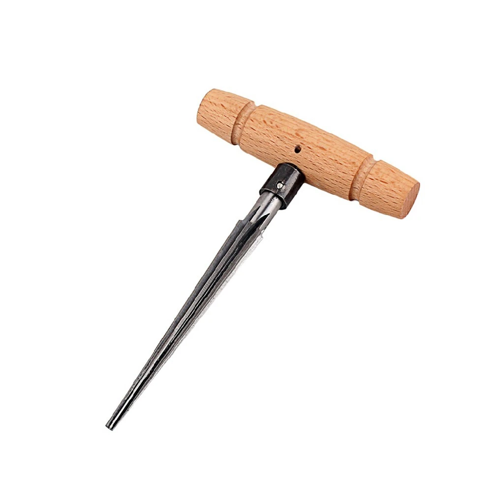 Alnicov – alésoir de trou de cheville pour violon, trou de broche de pont de guitare avec manche en bois pour violon de guitare acoustique R169A 1