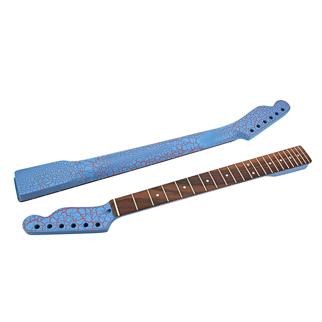 Alnicov – manche en palissandre bleu, 22 frettes, incrustation de points, accessoires de guitare, pièces pour guitare électrique TL GS99 1