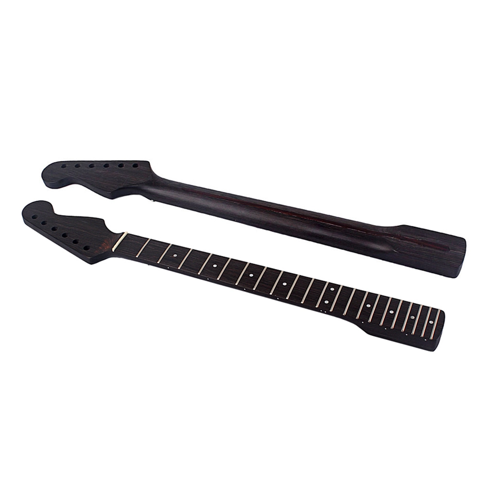 Alnicov New Technology wood 21-fret zebra black ST integrated crownwood Neck For ST Electric guitar GS66 1