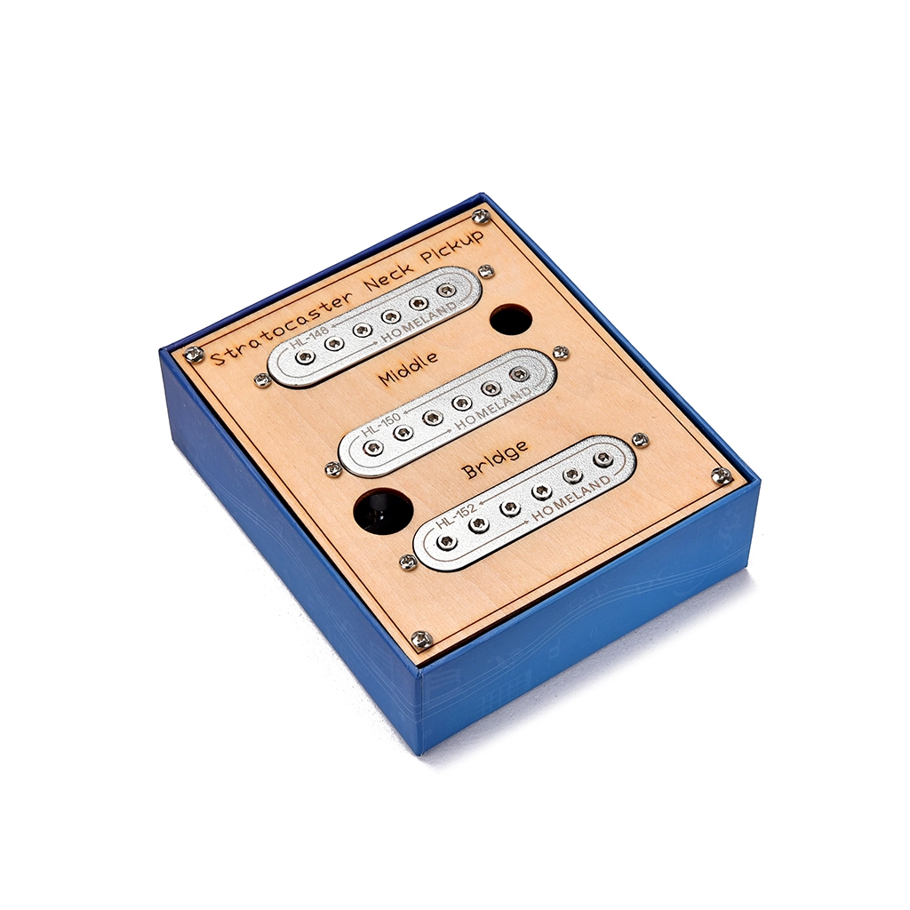 Personnalisation en gros passif magnétique Double bobine son trou pick-up 3 pièces pour Stratocaster guitare électrique Alnicov 1