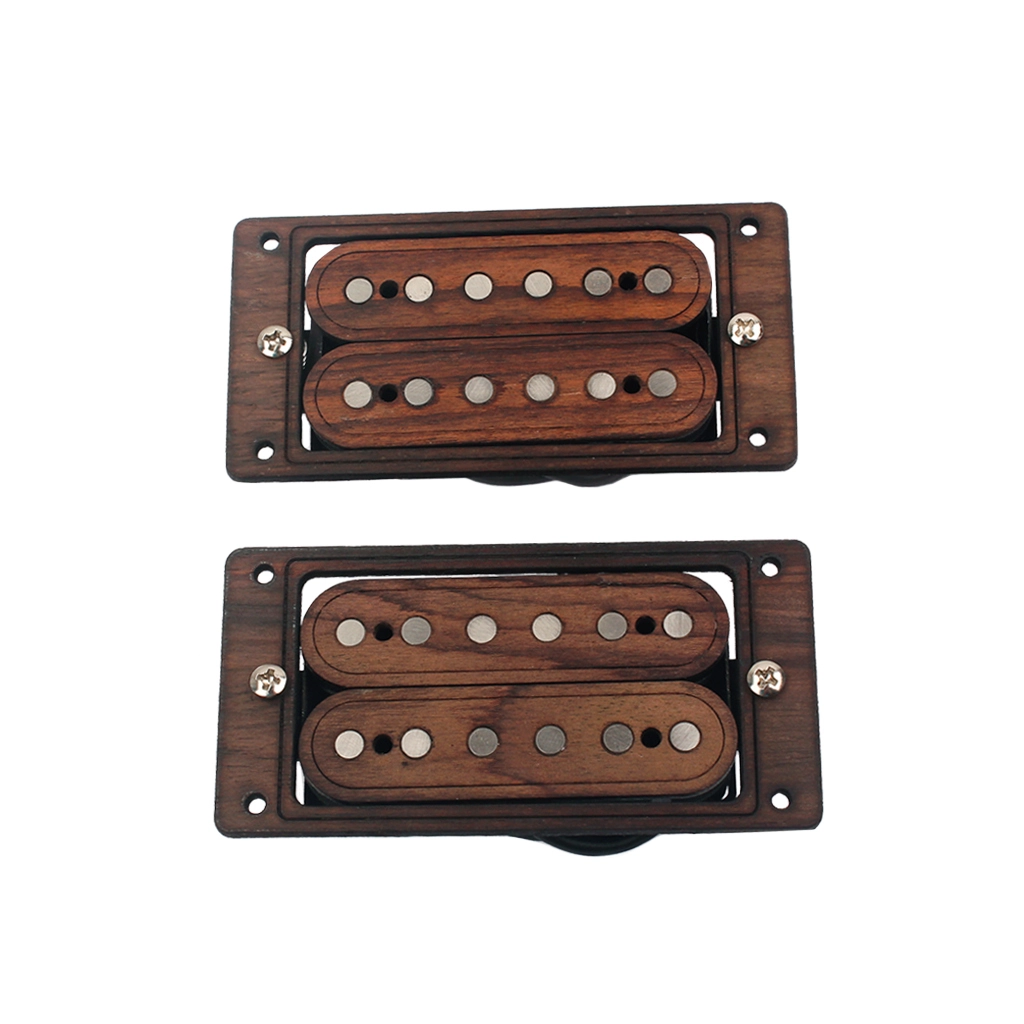 Wholesale customized Alnico V six string roses dual pickups with frame set to electric guitar 1