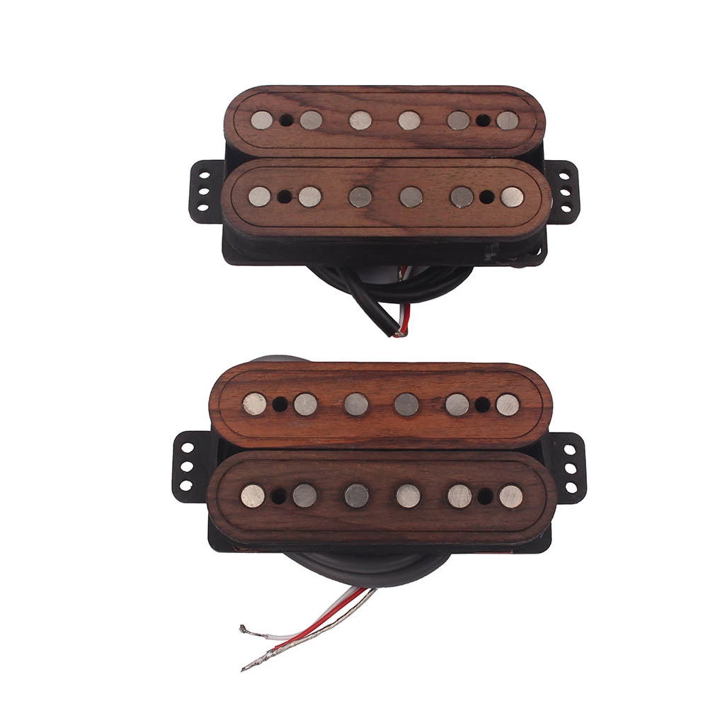 Wholesale Alnico 5 Rosewood Double Pickup Set Guitar Parts for Electric Guitar 1