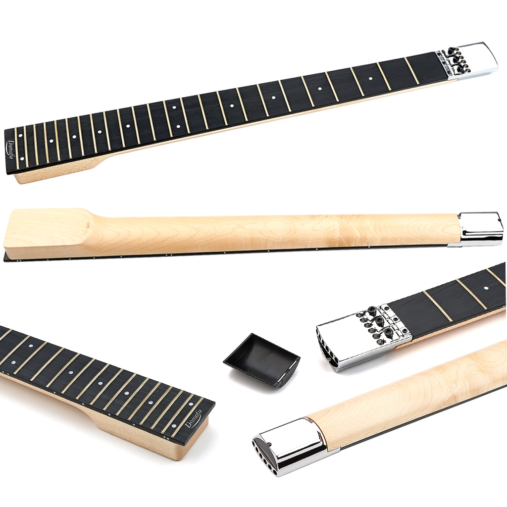 Wholesale 24 fret maple rosewood guitar neck for headless electric guitar 1