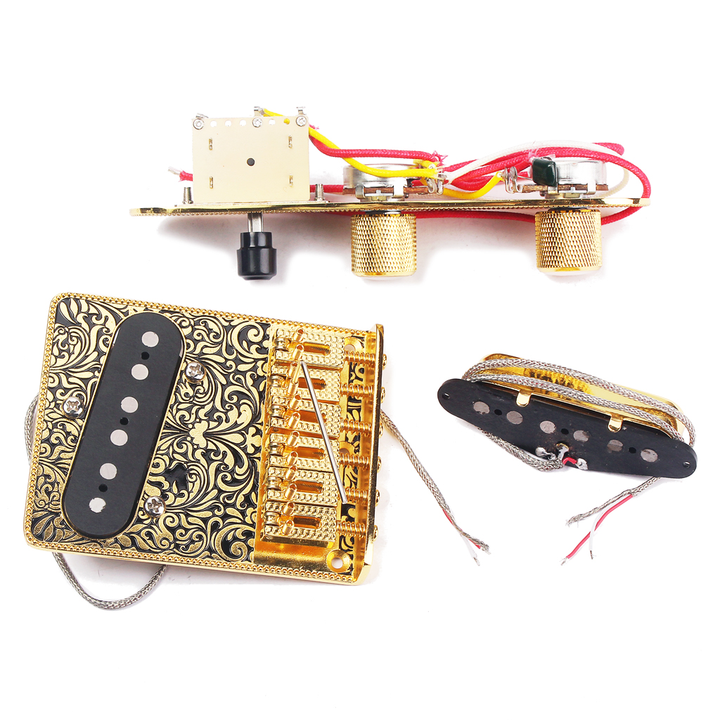 Ponte Per Chitarra Elettrica Impostato Ponte Per Cordiera Avvolgente Regolabile Dorato Per Chitarra Elettrica LP Oro - Foto 6