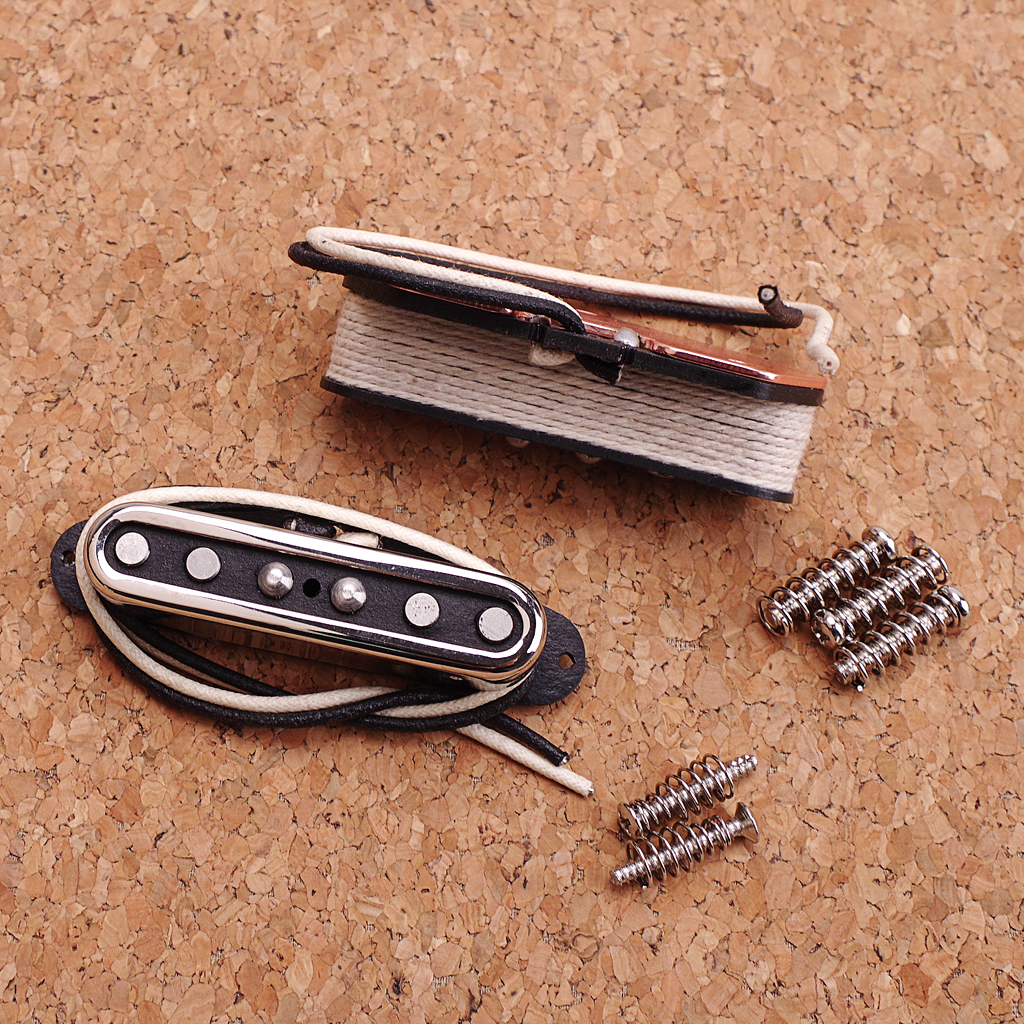 Waaah Pickup Vintage Plus Alnico 5 Magnet Tonabnehmer F&uuml;r E-Gitarre &ndash; Passiv, Single Coil (1952 TL Style) Alnico 5 Magnet 1952 TL Style