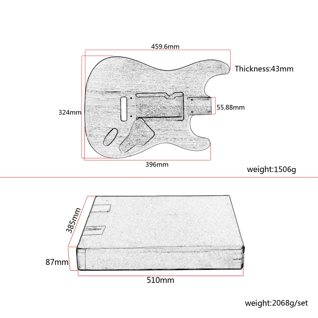 Guge Instruments,Alnicov Musical Accessories GSB09 Musical Accessorieswith Custom Services 8